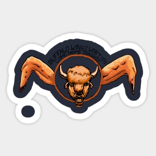 Buffalo Wings Sticker